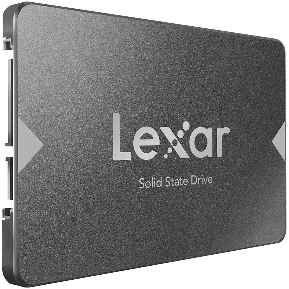 SSD Lexar NS100, 256GB, SATA III, 2.5", Leitura: 520MB/s, Preto - LNS100-256RBNA — foto 2