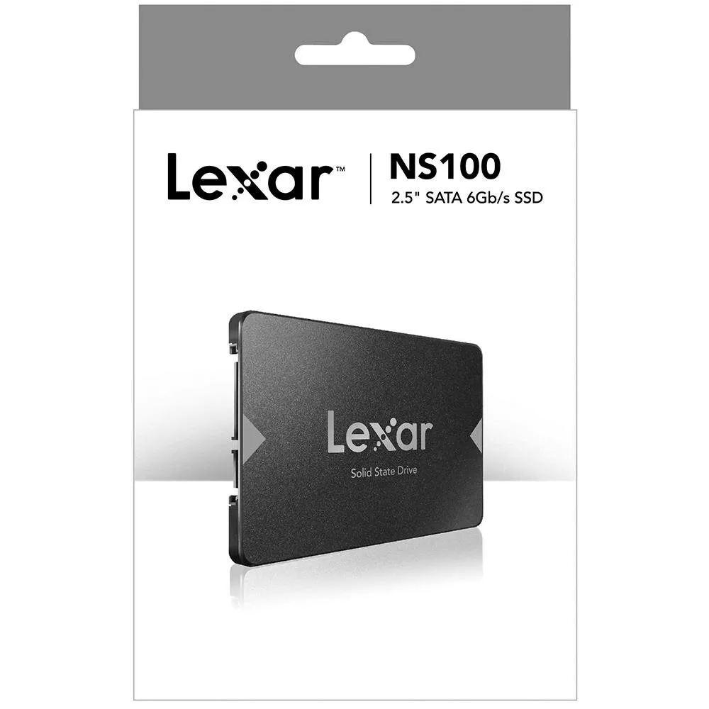 SSD Lexar NS100, 256GB, SATA III, 2.5", Leitura: 520MB/s, Preto - LNS100-256RBNA — foto 4