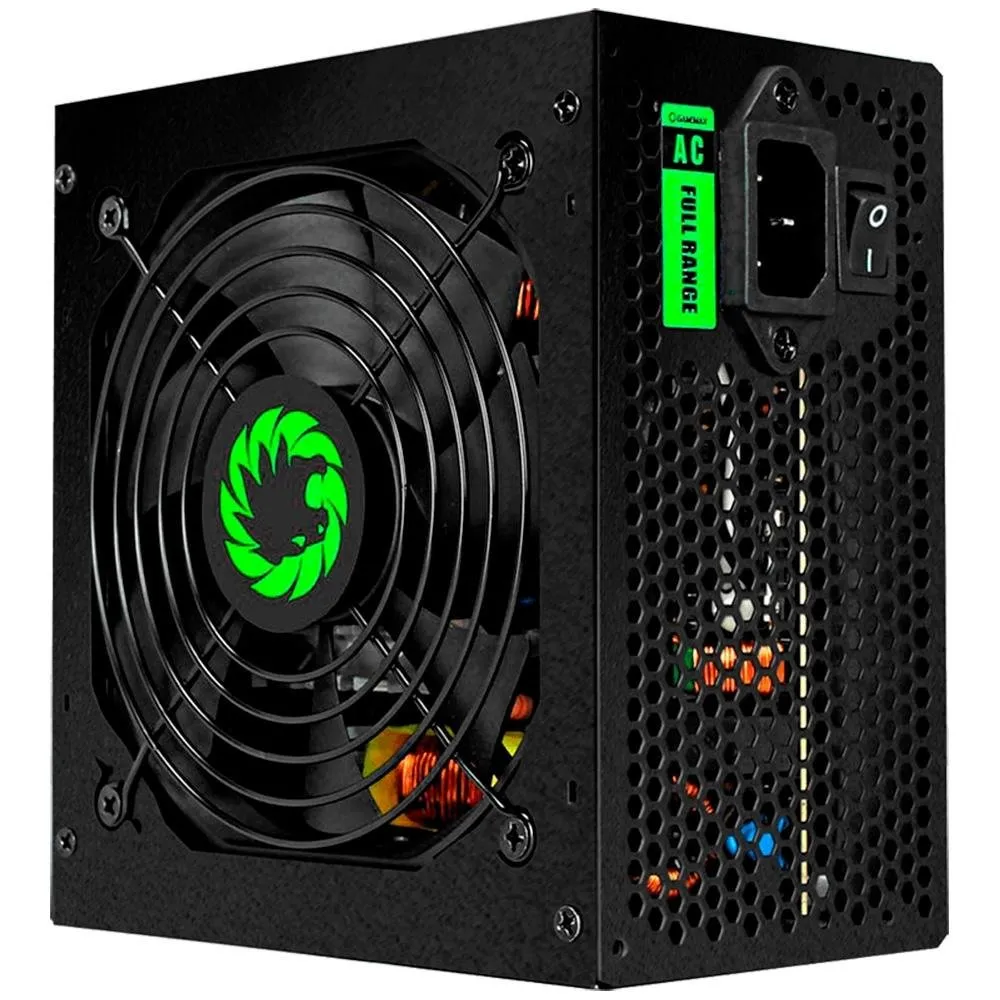 Fonte Gamemax GP650, 650W, 80 Plus Bronze, PFC Ativo, Com Cabo, Preto - GP650 — foto 4
