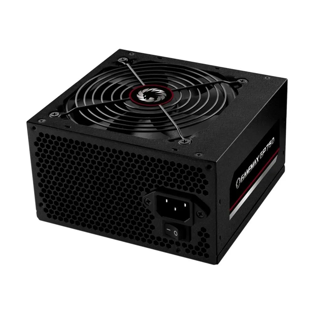 Fonte Gamemax GP750, 750W, 80 Plus Bronze, PFC Ativo, Com Cabo, Preto - GP750 — foto 2