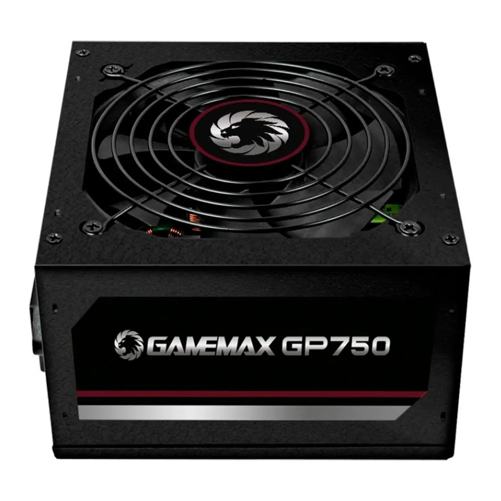 Fonte Gamemax GP750, 750W, 80 Plus Bronze, PFC Ativo, Com Cabo, Preto - GP750 — foto 3