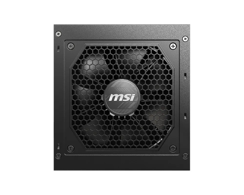 Fonte MSI MAG A750GL, 750W, 80 Plus Gold, Modular, PFC Ativo, Com Cabo, Preto — foto 3