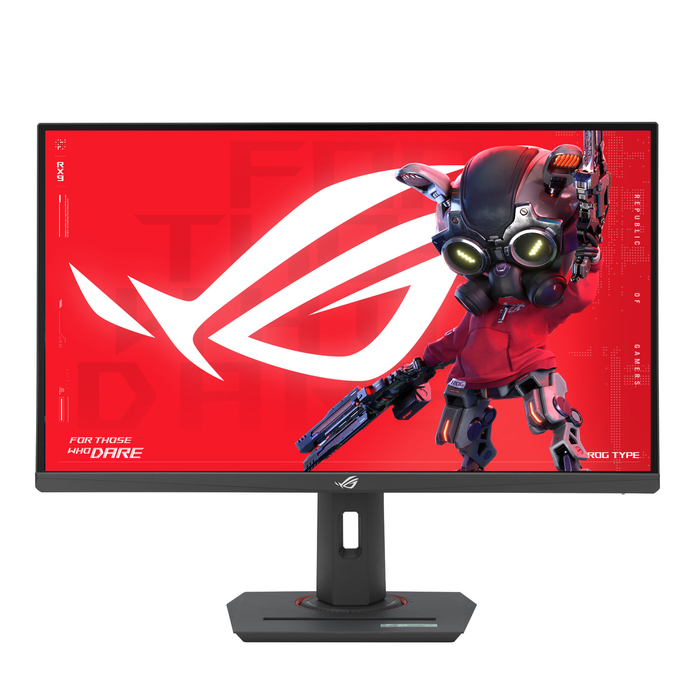 Monitor Gamer ASUS ROG Strix 27", QHD, 180Hz, 1ms, Fast IPS, VRR, G-Sync, FreeSync, HDR 400, USB-C, Altura Ajustável - XG27ACS