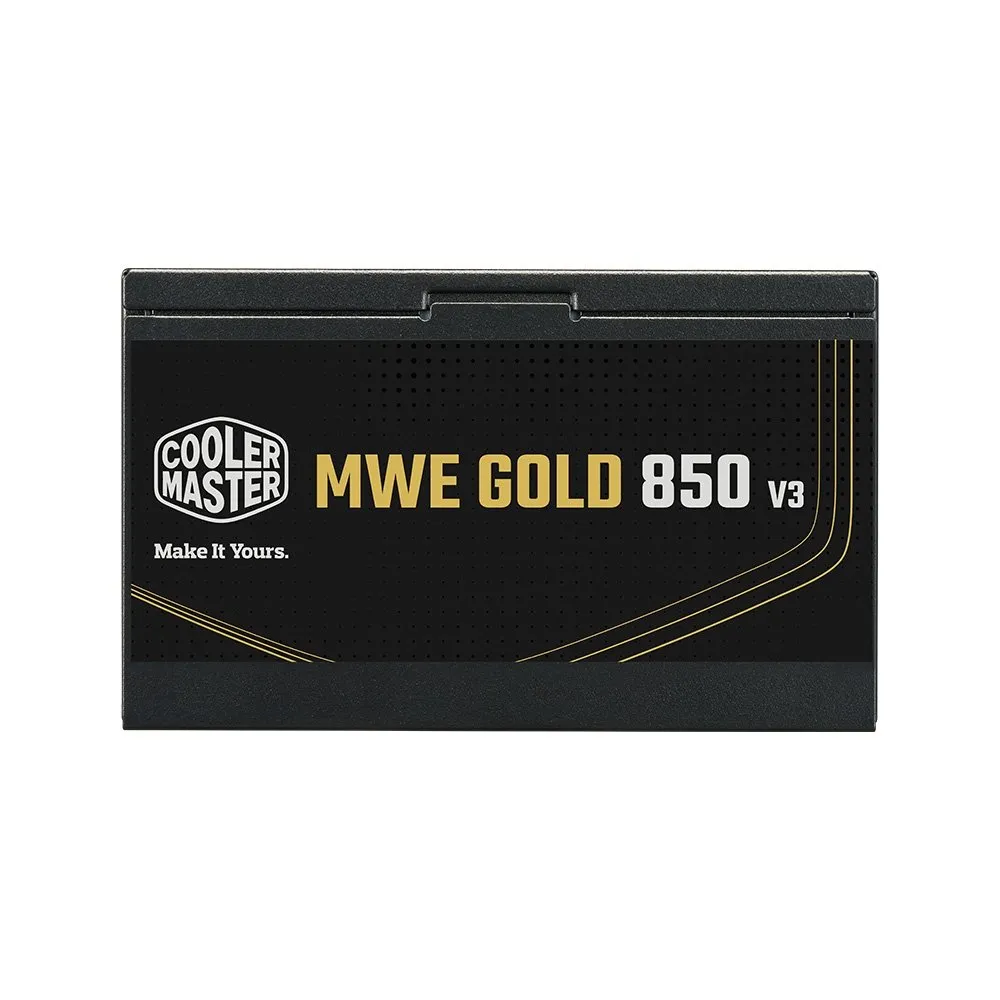 Fonte Cooler Master MWE Gold 850 V3, 850W, 80 Plus Ouro, ATX 3.1, PFC Ativo, Preto - MPE-8506-ACAG-BBR — foto 2
