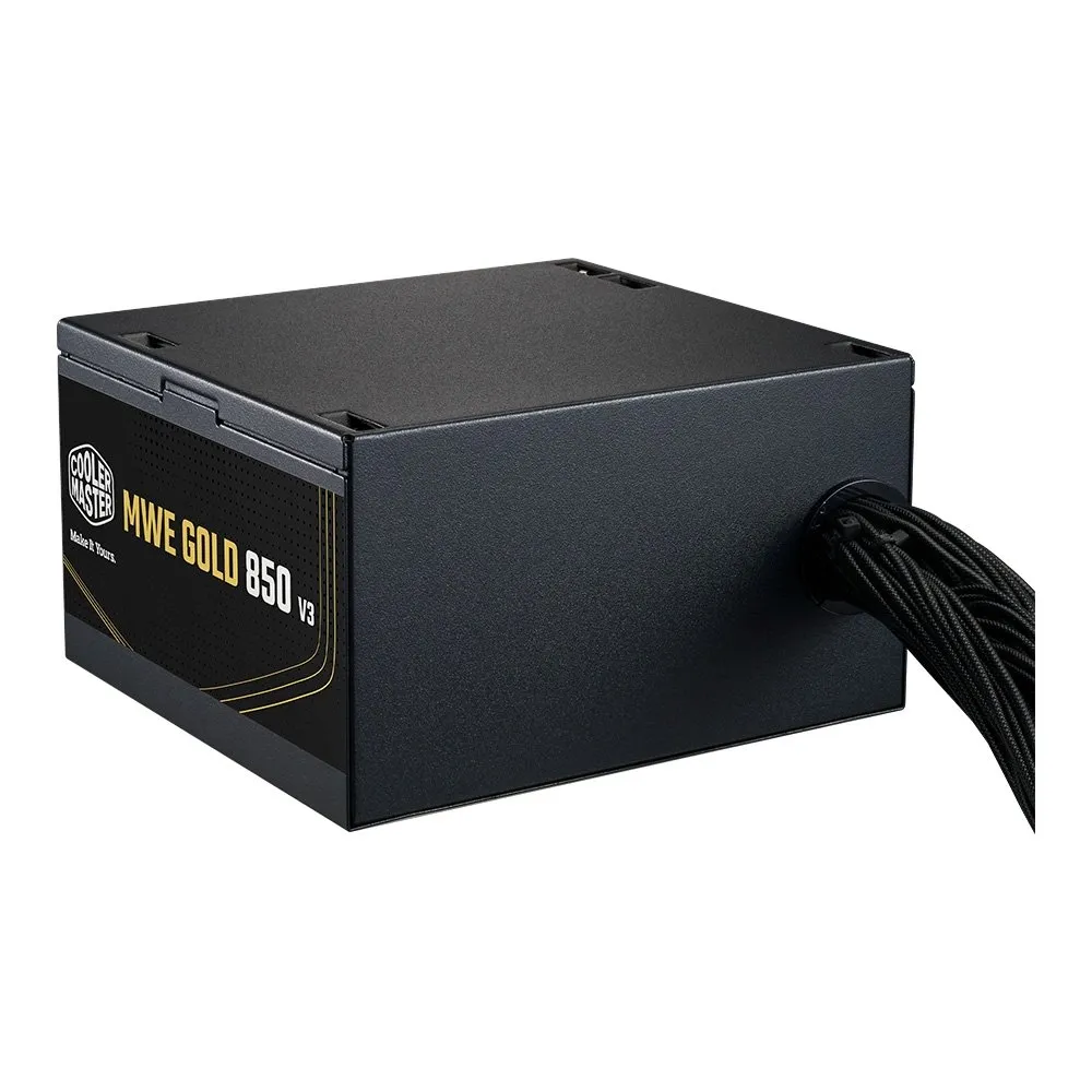 Fonte Cooler Master MWE Gold 850 V3, 850W, 80 Plus Ouro, ATX 3.1, PFC Ativo, Preto - MPE-8506-ACAG-BBR — foto 4
