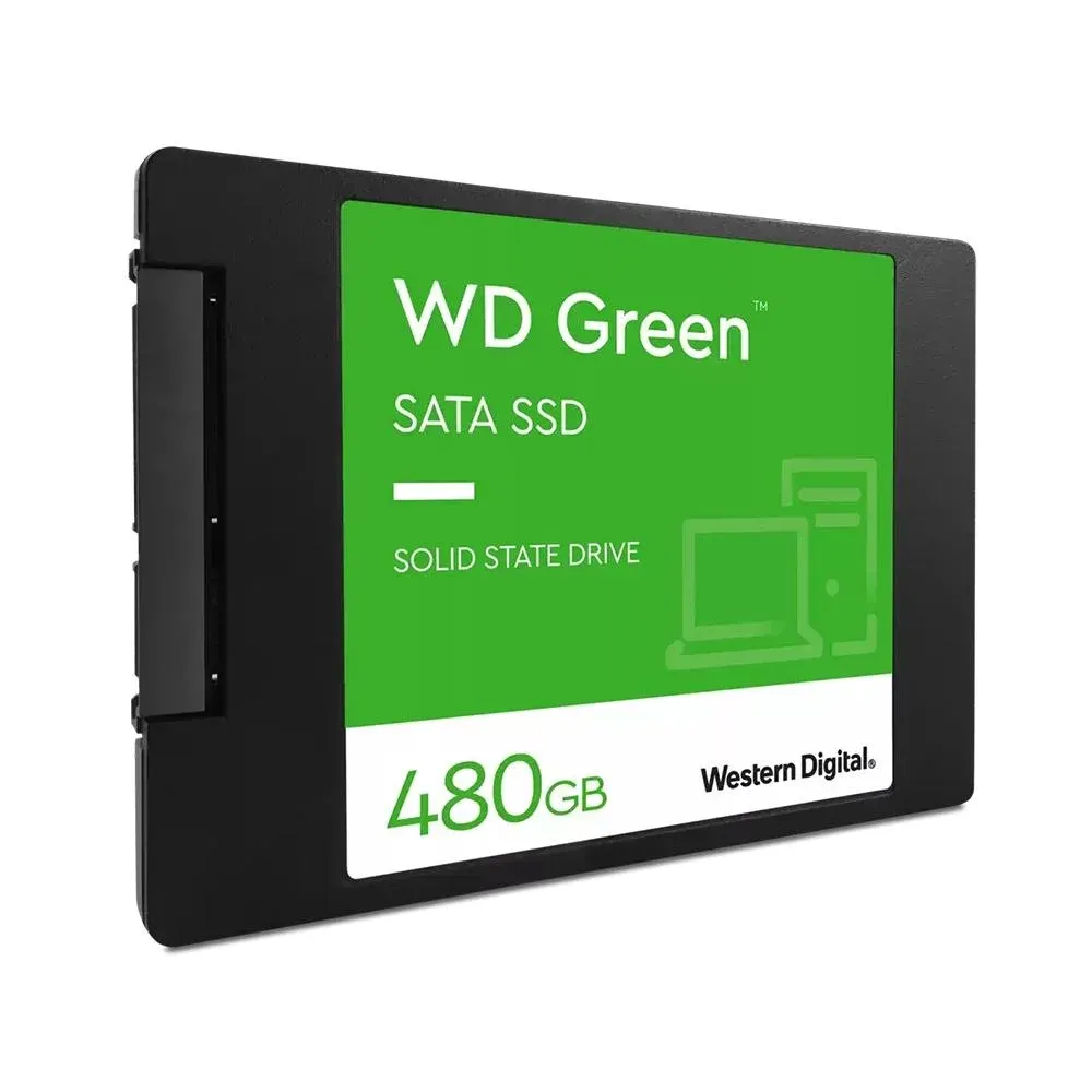 SSD WD Green, 480GB, SATA III, 2.5", Leitura: 545MB/s, Gravação: 430MB/s, Preto - WDS480G3G0A — foto 4