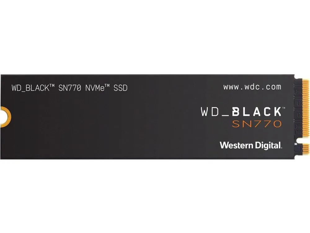 SSD WD Black SN770 1TB M.2 2280 NVMe PCIe 4.0 x4 - Leitura 5.150 MB/s e Gravação 4.900 MB/s - WDS100T3X0E — foto 2