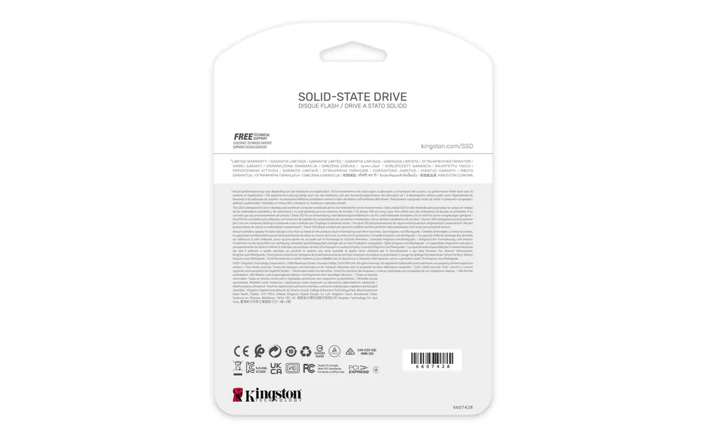 SSD Kingston KC3000 2TB M.2 2280 NVMe PCIe 4.0 x4 - Leitura 7.000 MB/s e Gravação 7.000 MB/s - SKC3000D/2048G — foto 3