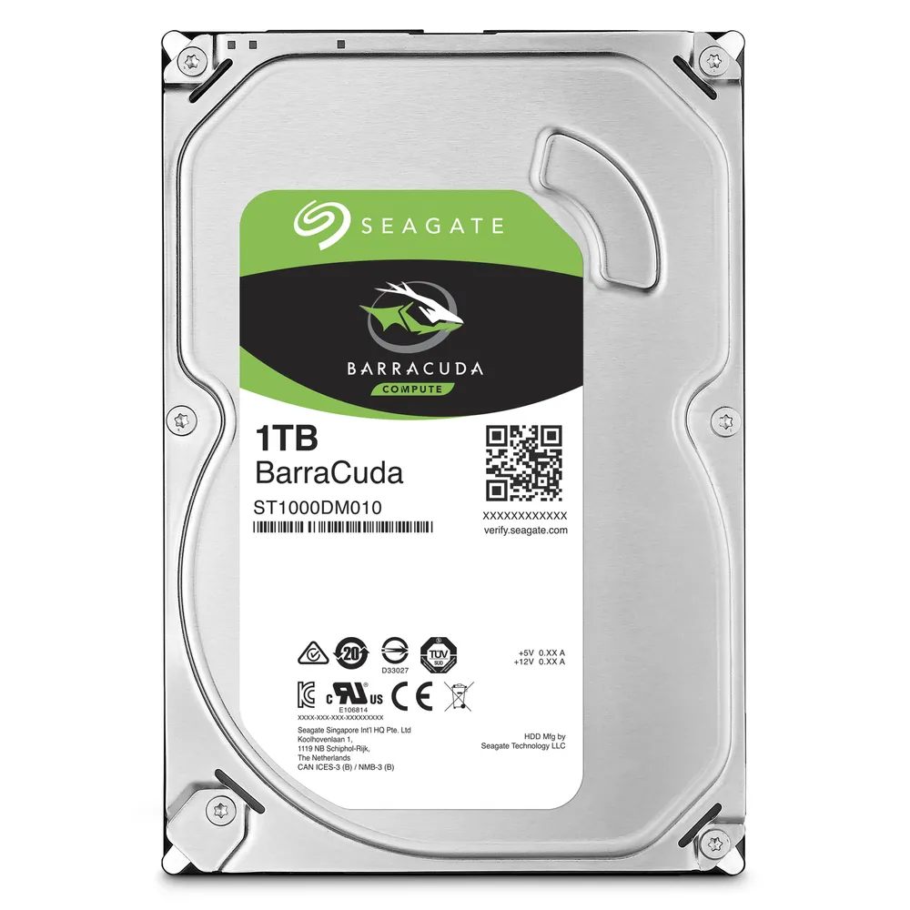 HD Seagate BarraCuda 1TB 7200RPM SATA III 6Gb/s 64MB Cache 3.5" - ST1000DM010 — foto 2