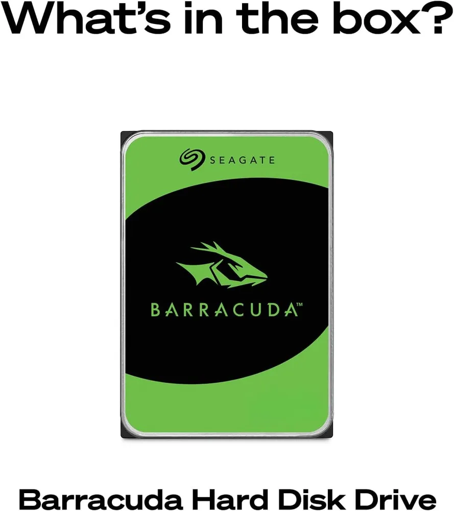 HD Seagate BarraCuda 4TB, 3.5", SATA III 6Gb/s, 5400RPM, Cache 256MB - ST4000DM004 — foto 2