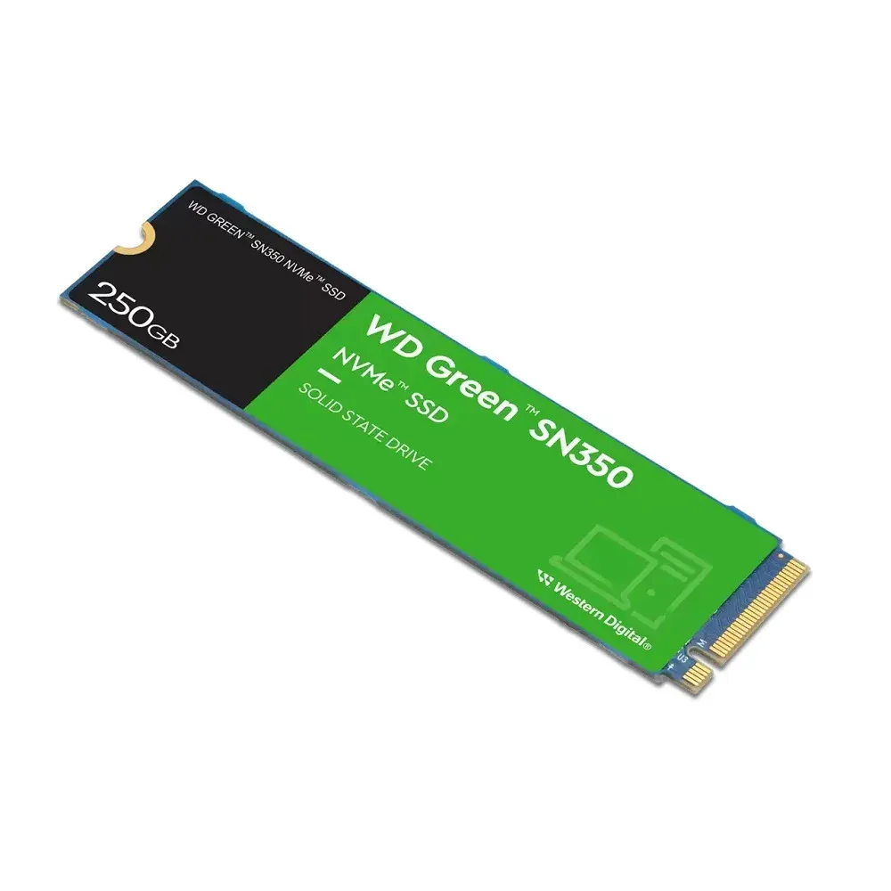 SSD Western Digital Green SN350 1TB M.2 2280 NVMe PCIe Gen3 3200MB/s — foto 2