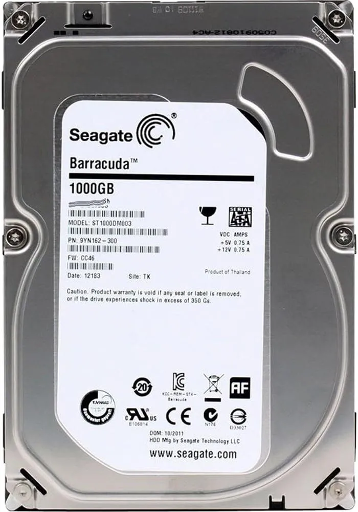 HD Seagate BarraCuda 1TB 2.5" Notebook SATA III 5400RPM — foto 2