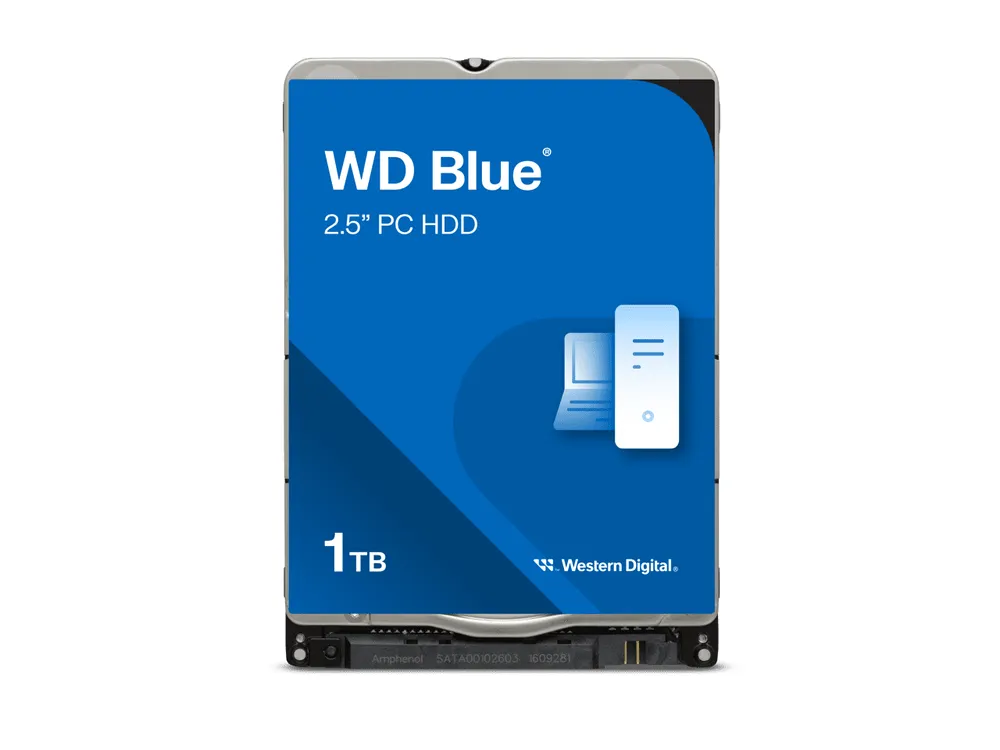 HD WD Blue Mobile 1TB 2.5" SATA III 5400RPM Notebook — foto 2