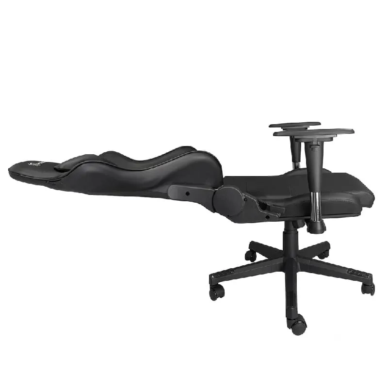 Cadeira Gamer Kalkan Aesir 2D, Revestimento em Corino, Até 120 kg, Reclinável até 180°, Apoio de Braço 2D, Preta - KLK00027 — foto 3