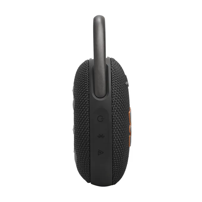 Caixa de Som Portátil JBL Clip 5, Bluetooth 5.3, 7W RMS, À Prova d'Água IP67, Mosquetão Integrado, Até 15h, Preto - JBLCLIP5 — foto 3