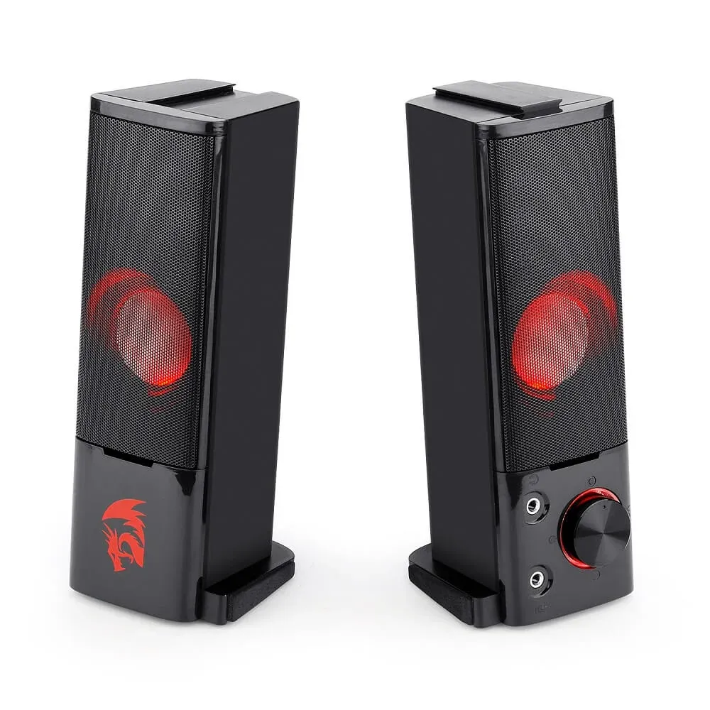 Caixa de Som Soundbar Redragon Orpheus GS550 2.0 2x3W P2 USB LED — foto 2