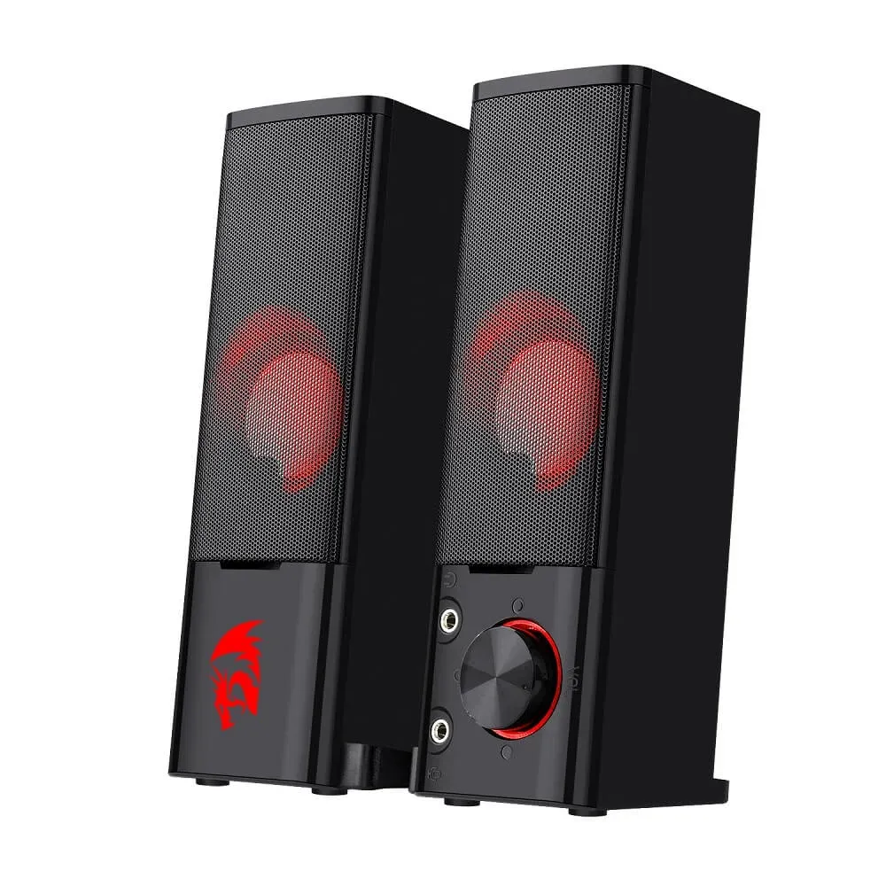 Caixa de Som Soundbar Redragon Orpheus GS550 2.0 2x3W P2 USB LED — foto 4
