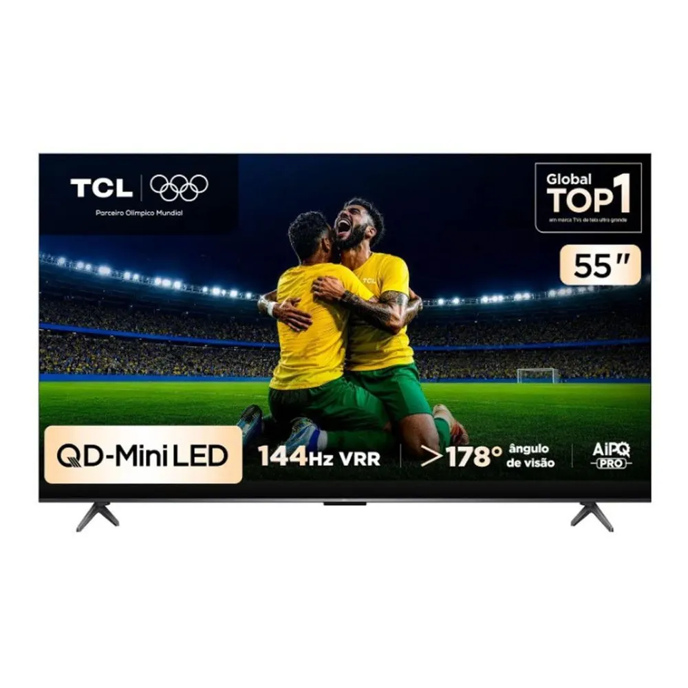 TCL 55" C6K Premium QD-Mini LED QLED 4K 144Hz Google TV com Áudio Onkyo 2.1 — foto 2