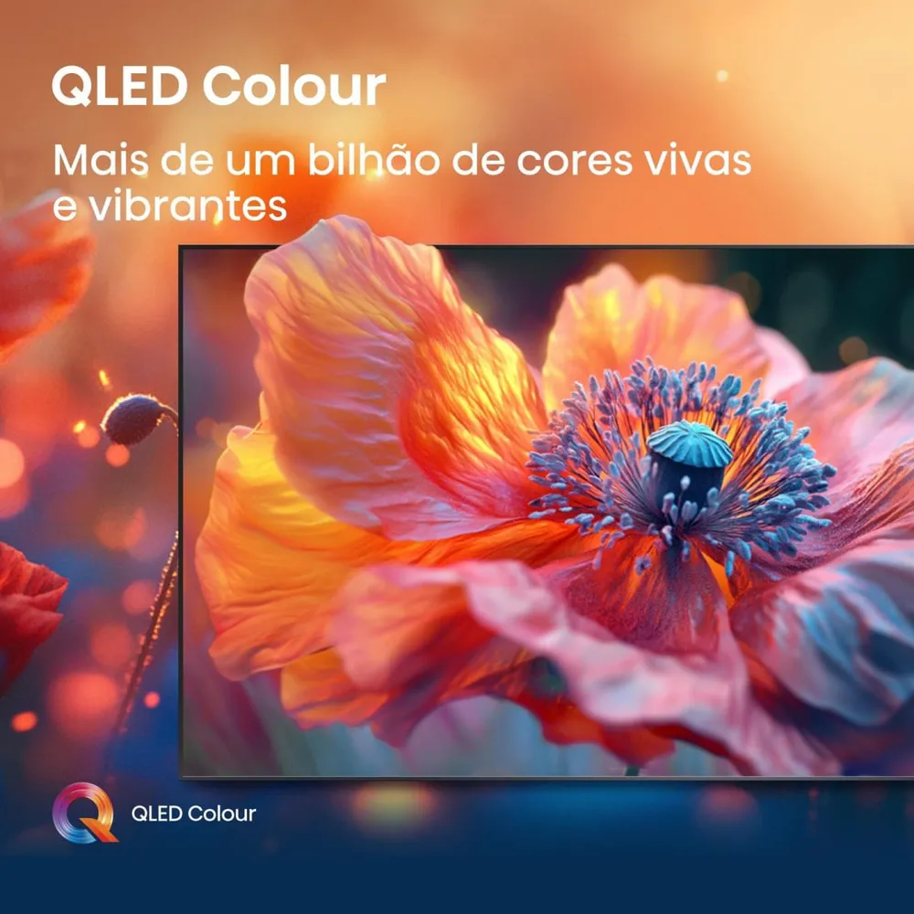 Smart TV Hisense 50" 50Q6QV QLED 4K UHD 60Hz com Dolby Vision, HDR10+, Dolby Atmos e VIDAA U9 — foto 4