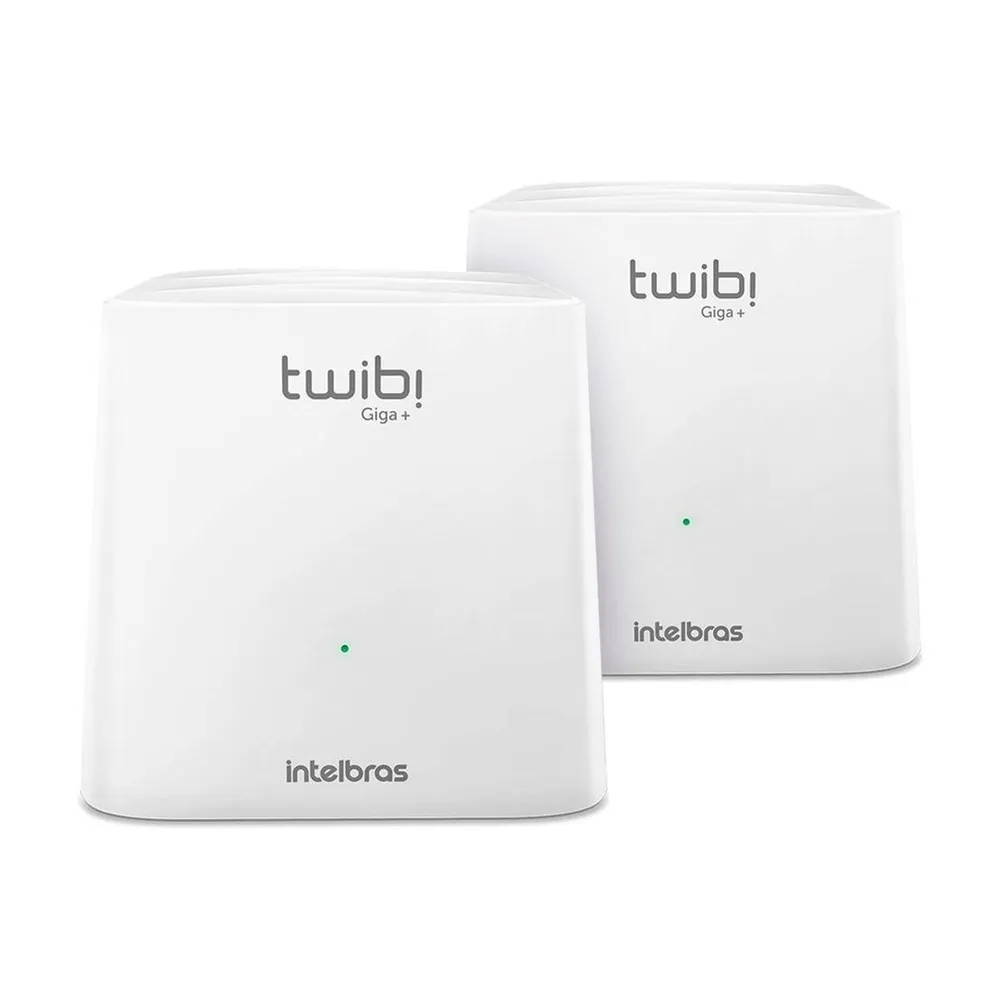 Roteador Mesh Intelbras Twibi Giga+ Wi-Fi 5 AC1200 Dual Band (Kit com 2 Unidades) Cobertura até 360m² — foto 2