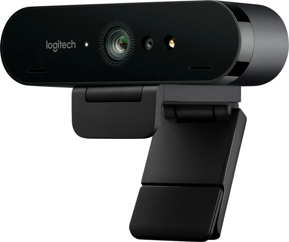 Webcam Logitech Brio 4K Ultra HD com HDR, RightLight 3, Windows Hello, Microfone Duplo e Tampa de Privacidade — foto 4