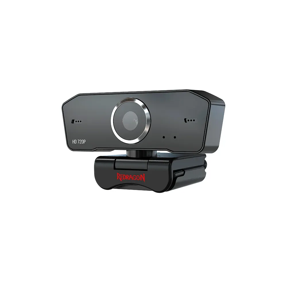 Webcam Gamer e Streamer Redragon Fobos GW600 HD 720p 30fps com Microfones Duplos — foto 3