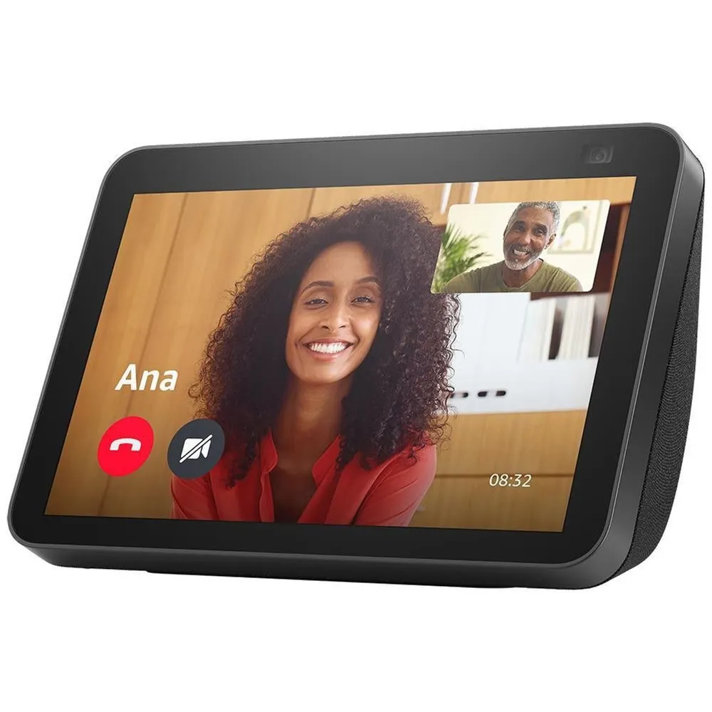 Amazon Echo Show 8 2a Geração Smart Speaker com Tela de 8" HD, Alexa e Camera 13 MP - Preto — foto 2