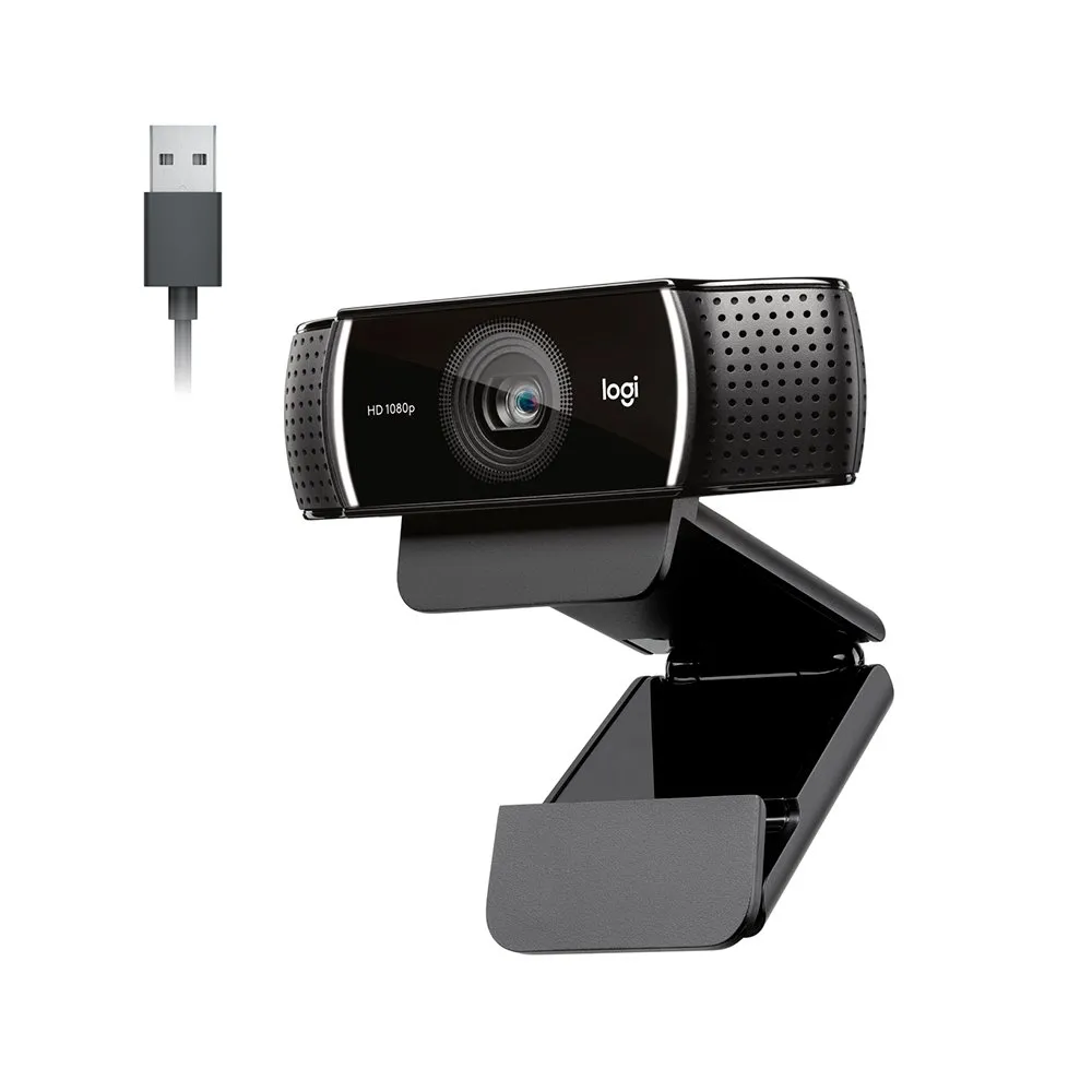 Webcam Logitech C922 Full HD 1080p USB com Microfone Estéreo e Tripé — foto 2