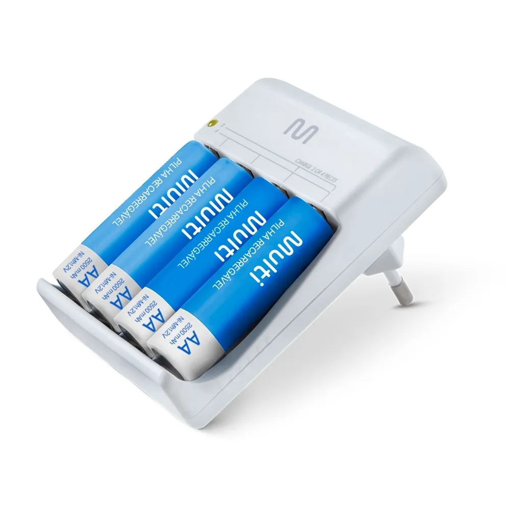 Carregador de Pilhas Multilaser CB054 com 4 Pilhas AA 2500mAh — foto 3