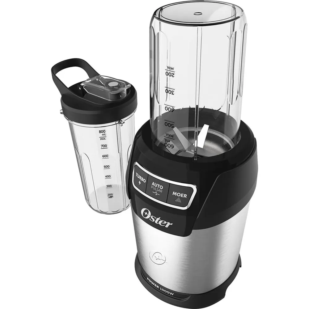 Liquidificador Portátil Oster Ultra Power Blender 1000 com 2 Copos OBLD100 127V — foto 2