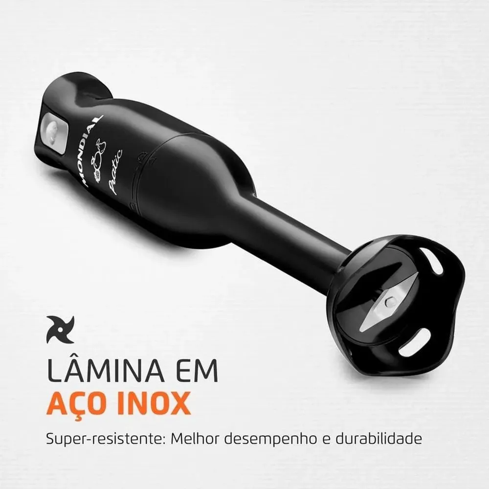 Mixer de Mão Mondial Pratic 200W M-15-B 127V — foto 4