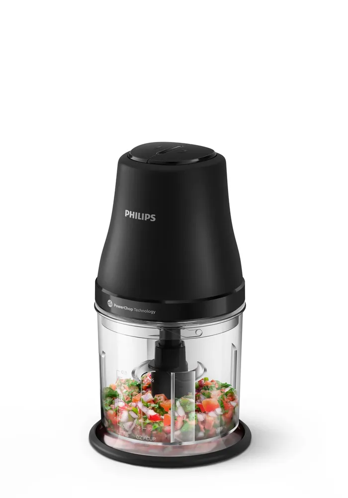 Processador de Alimentos Philips Walita PowerChop Serie 3000 450W 1L HR1501 110V — foto 3