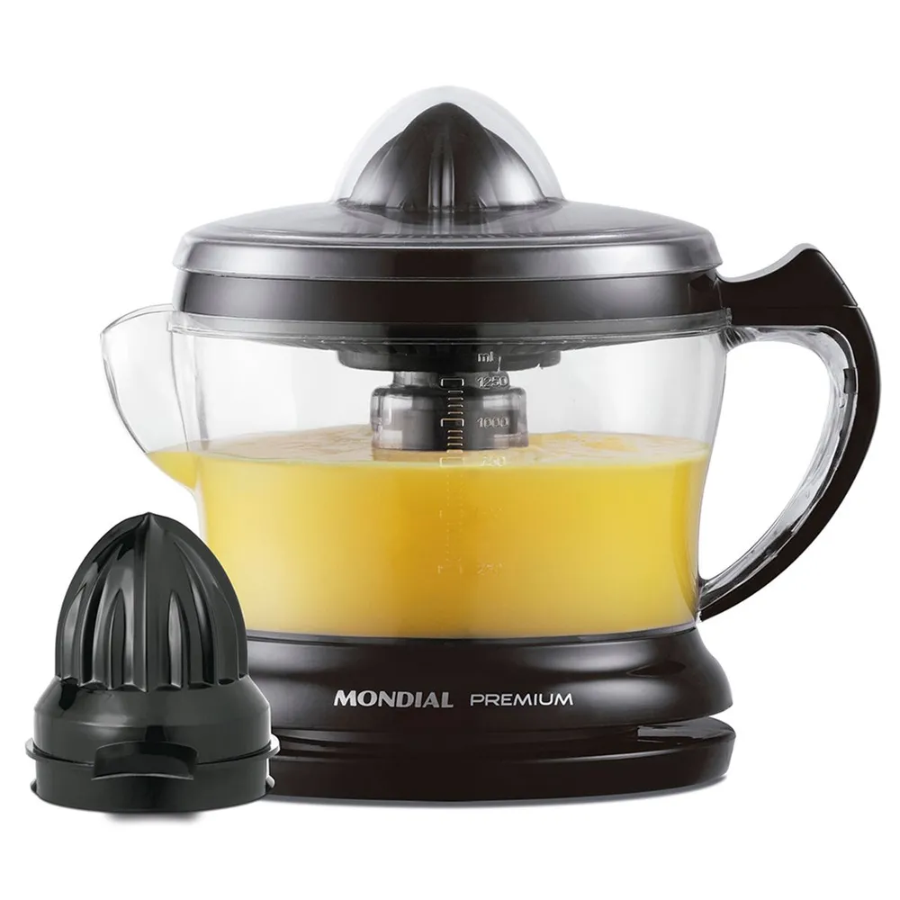 Espremedor de Frutas Elétrico Mondial Turbo Citrus Premium 1,25L 30W E-02 220V — foto 2