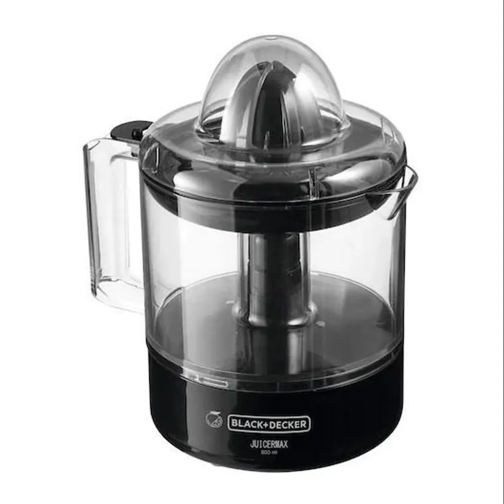 Espremedor de Frutas Elétrico Black+Decker 30W Jarra 800ml 2 Cones CJ700 127V — foto 3