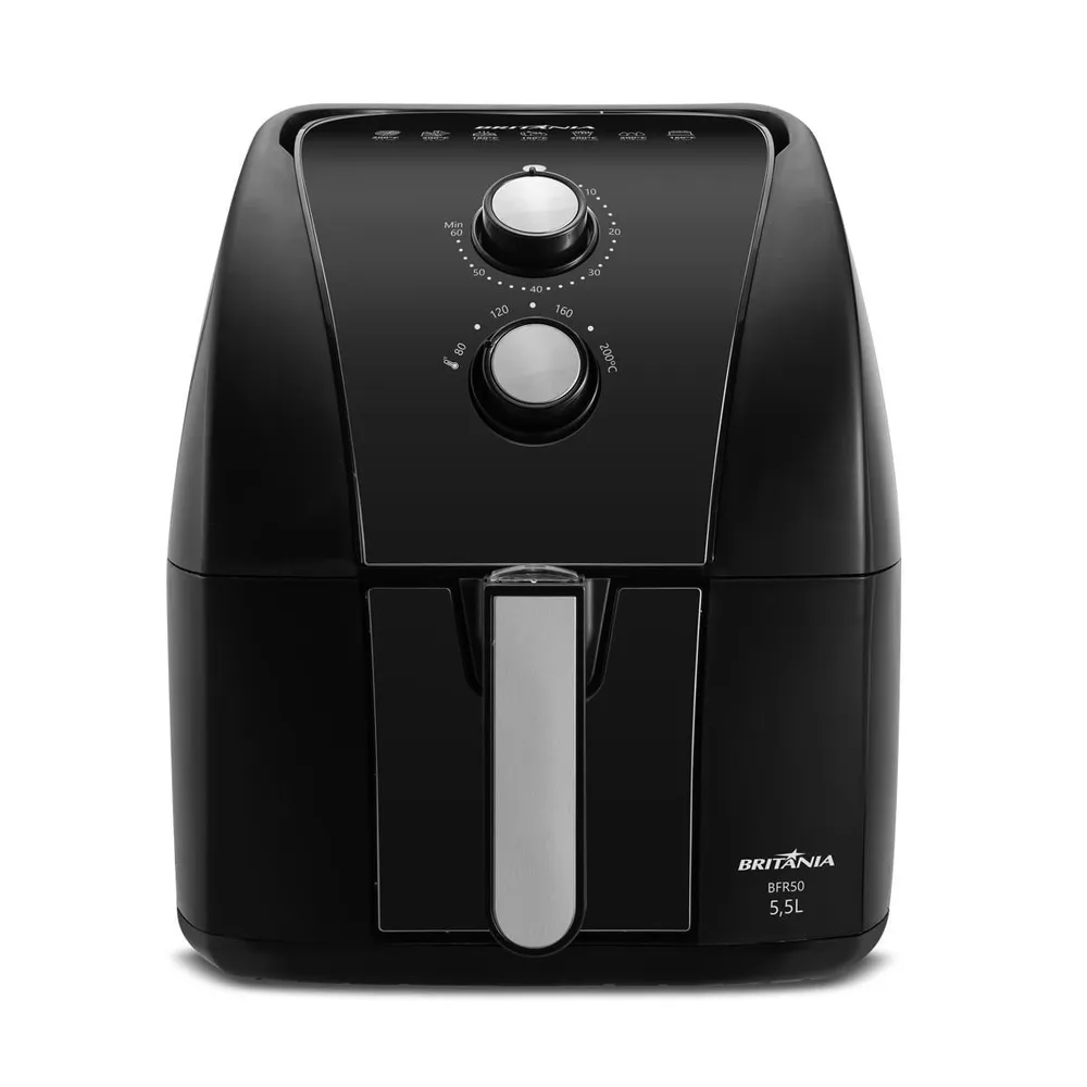 Fritadeira Air Fryer Britânia Redstone BFR50 5,5L 1500W 220V — foto 2