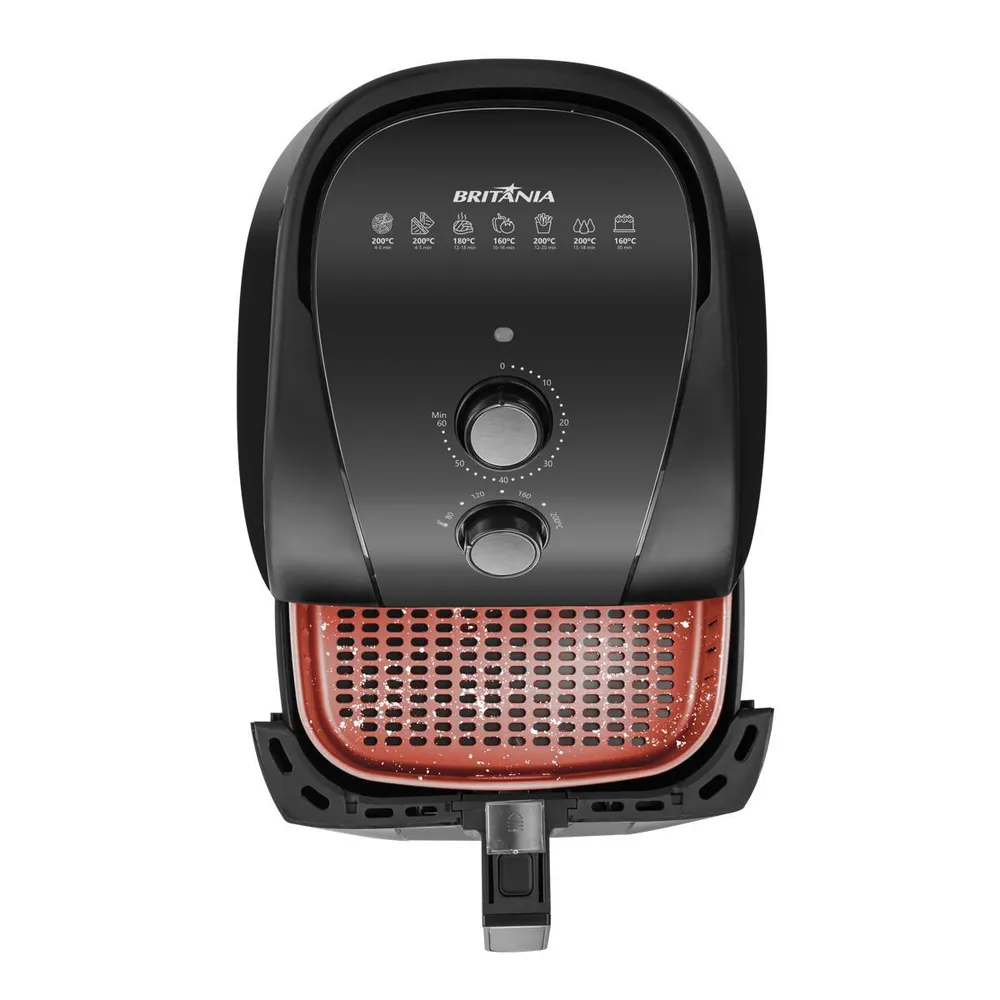 Fritadeira Air Fryer Britânia Redstone BFR50 5,5L 1500W 220V — foto 3