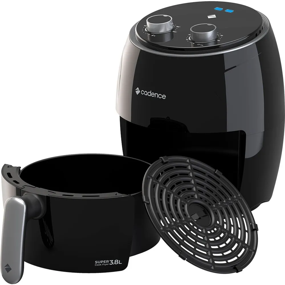 Fritadeira Elétrica Sem Óleo Cadence Super Cook Fryer FRT410 3,8L 110V — foto 3