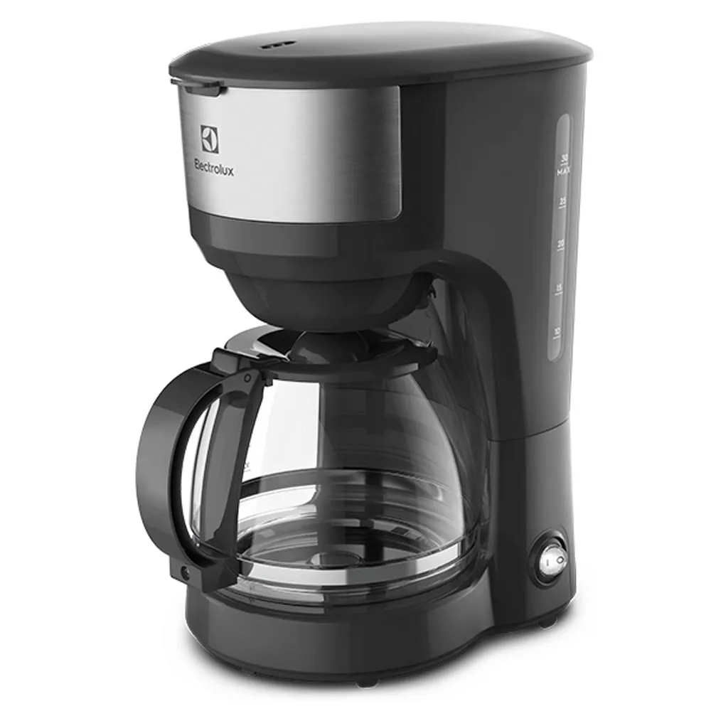 Cafeteira Elétrica Electrolux Efficient ECM20 30 Xícaras 1,2L 750W Preto/Inox 127V — foto 3