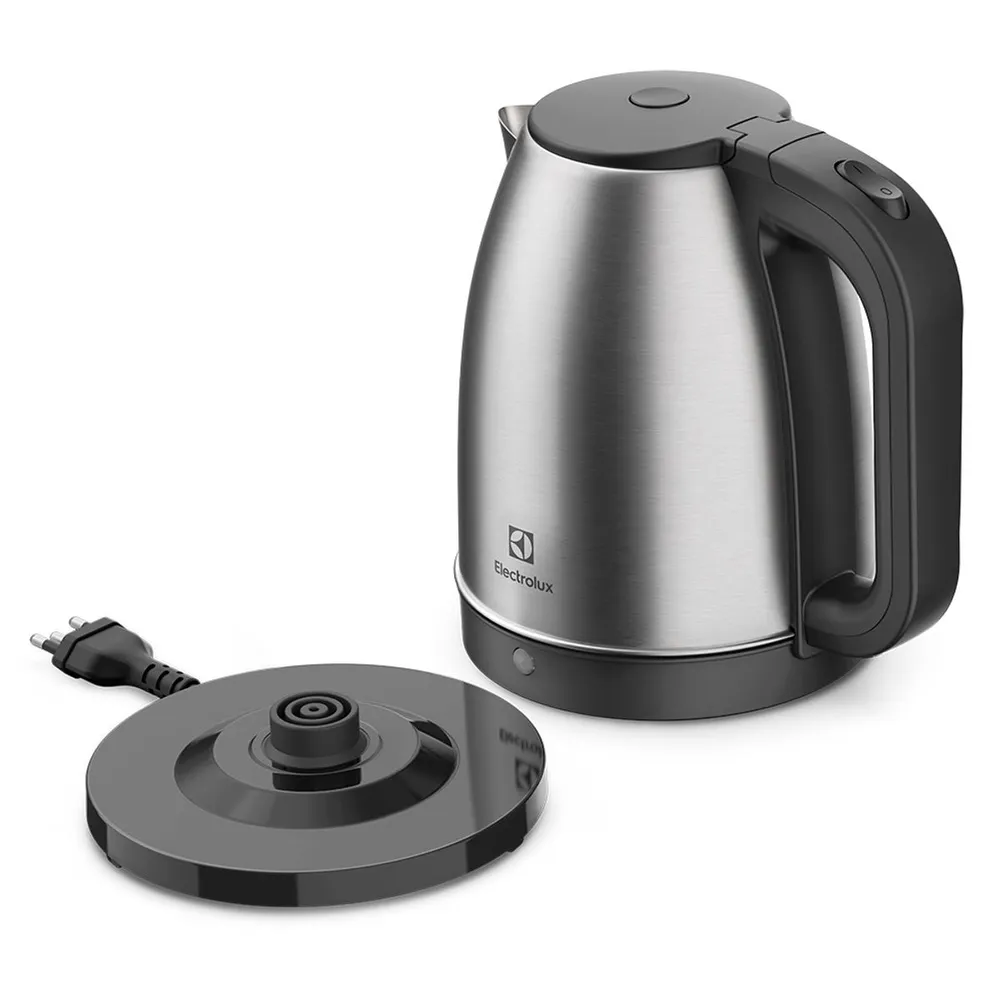 Chaleira Elétrica Electrolux Efficient EEK10 1,8L 1200W Inox 220V — foto 4