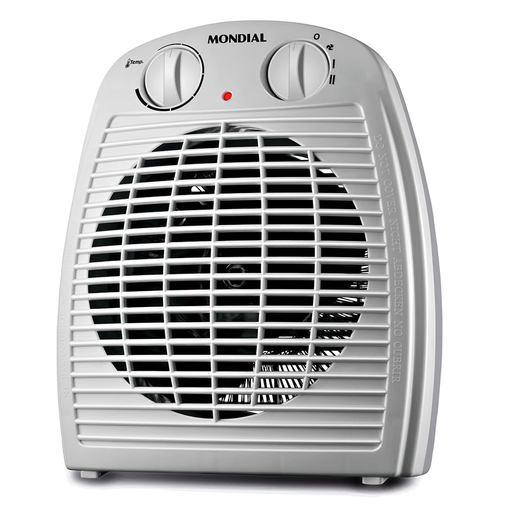 Aquecedor de Ar Elétrico Mondial A-08 Termoventilador 2 Níveis 127V