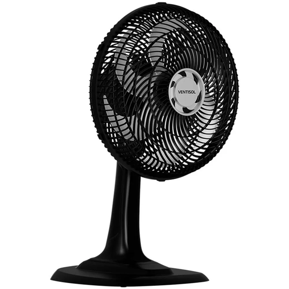 Ventilador de Mesa Ventisol 30cm Turbo 6 Pas Premium Oscilante 3 Velocidades 127V — foto 2