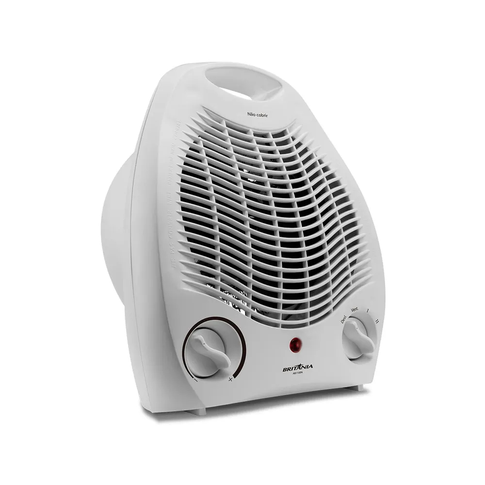 Aquecedor e Ventilador Elétrico Britânia AB1100N 2 em 1 3 Níveis de Potência 1500W 220V — foto 3