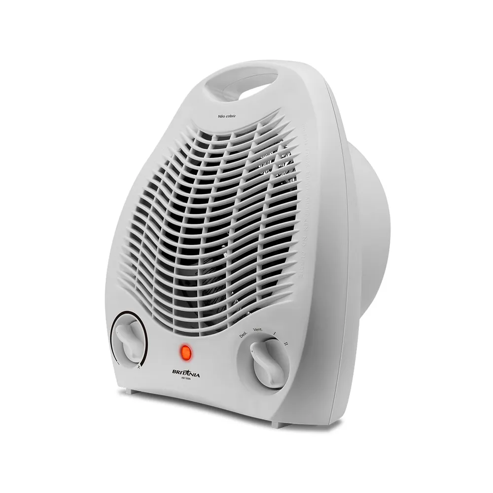Aquecedor e Ventilador Elétrico Britânia AB1100N 2 em 1 3 Níveis de Potência 1500W 220V — foto 4