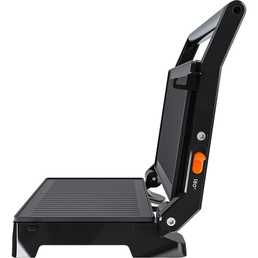 Grill de Contato Cadence Multiuso Contrast GRL616 1200W Duas Chapas Antiaderentes Preto 127V — foto 4