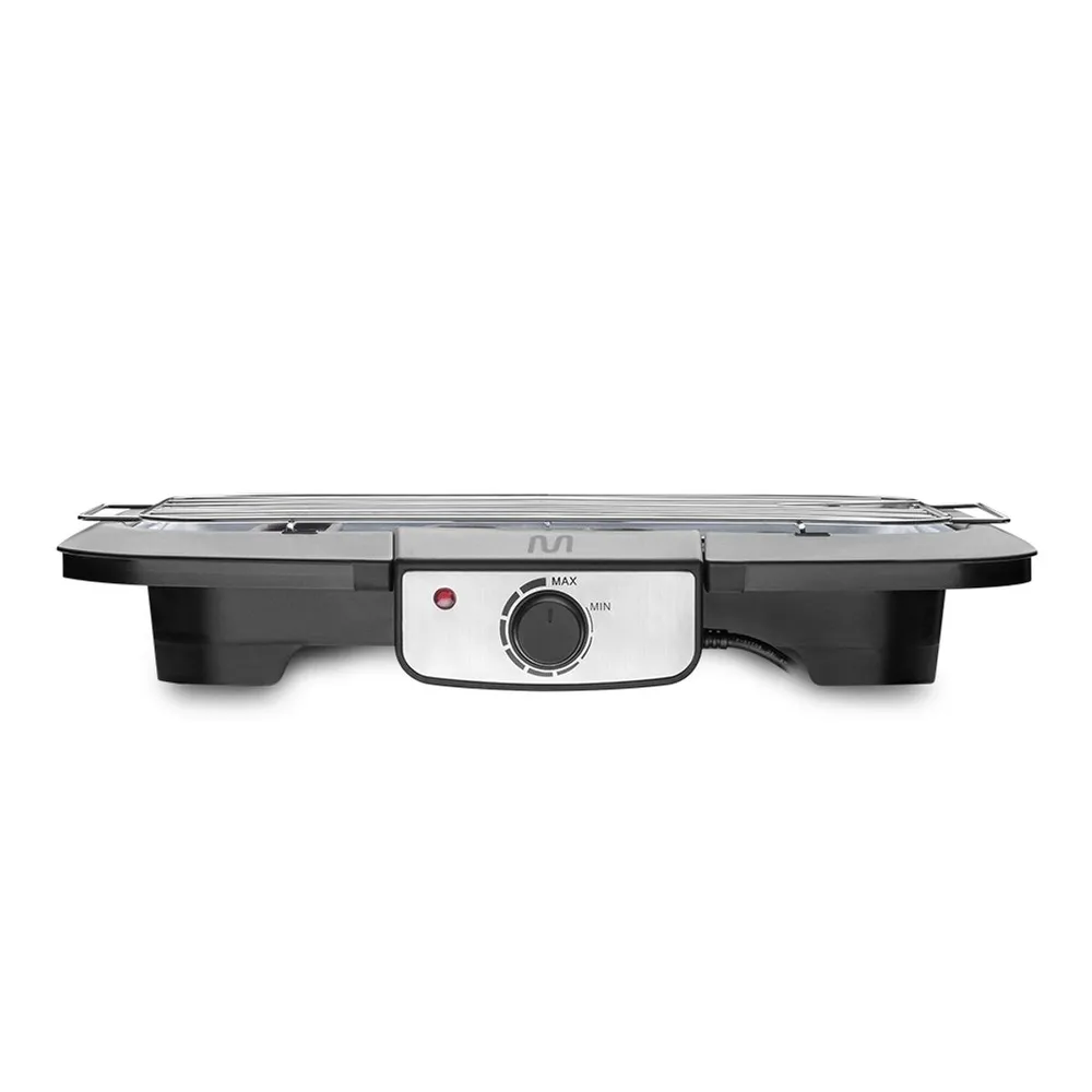 Churrasqueira / Grill de Mesa Elétrico Multilaser CE132 Grelha 40cm Painel Inox 220V — foto 4