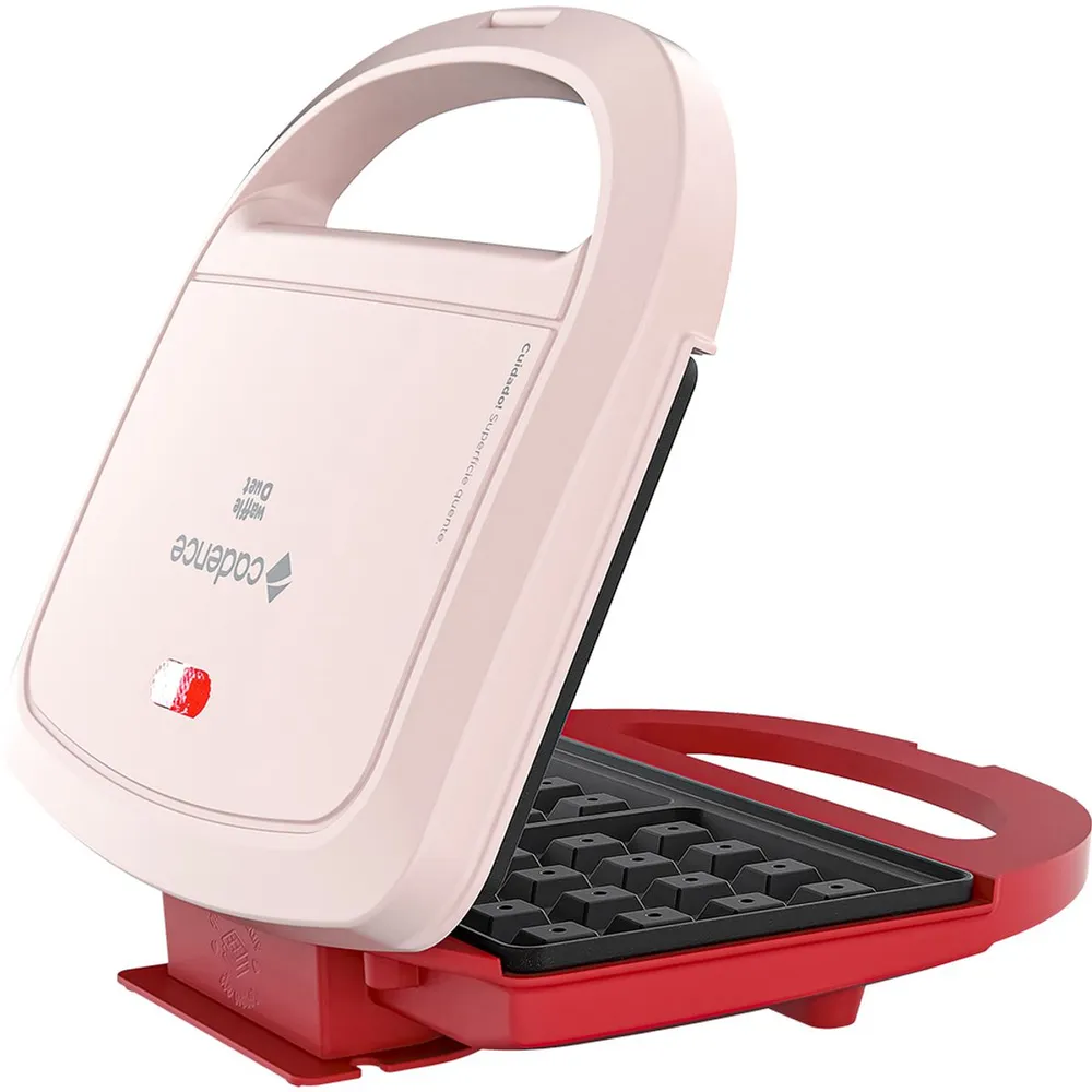 Máquina de Waffle Elétrica Cadence Duet WAF200 2 Waffles Antiaderente 220V — foto 2