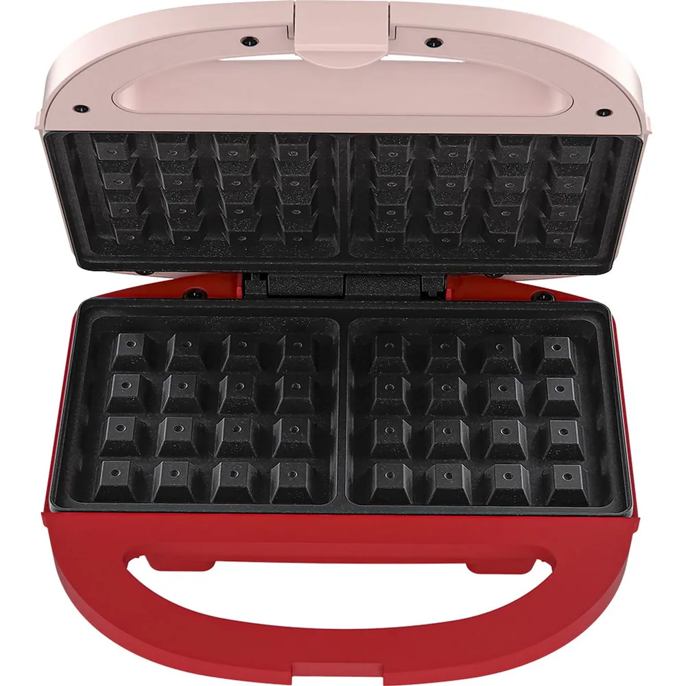Máquina de Waffle Elétrica Cadence Duet WAF200 2 Waffles Antiaderente 220V — foto 3