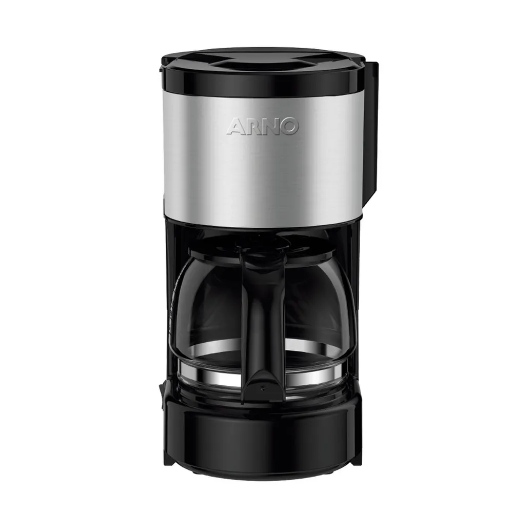 Cafeteira Elétrica de Filtro Arno Perfectta CFPI 600W 600ml Jarra de Vidro Preto/Inox 220V — foto 2