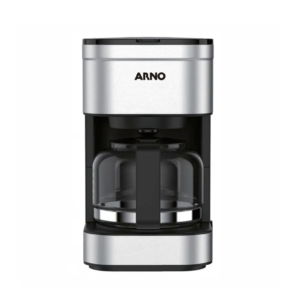 Cafeteira Elétrica de Filtro Arno Preferita CFPF 550W 750ml Jarra de Vidro Preto/Inox 110V — foto 2
