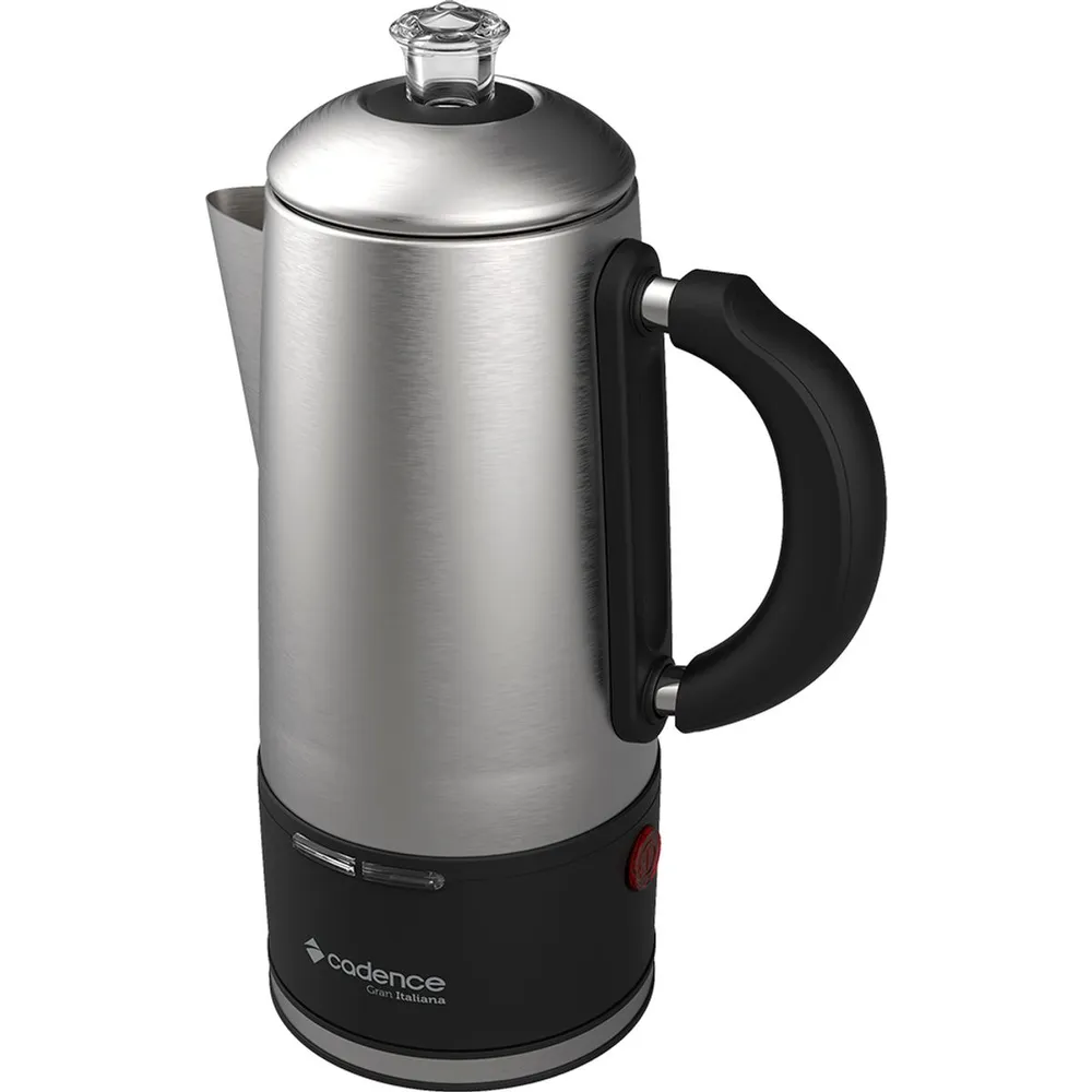 Cafeteira Italiana Elétrica Cadence Gran Inox 1,5L 900W (moka elétrica) 127V — foto 2